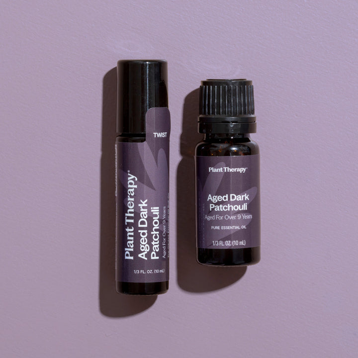 Aged Dark Patchouli Essential Oil Pre-Diluted Roll-On 10 ml