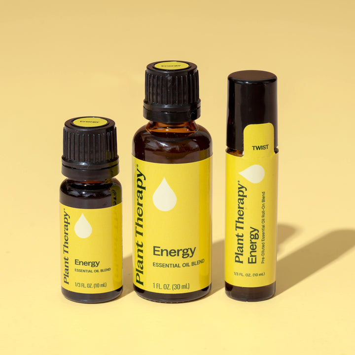 Energy Essential Oil Blend Pre-Diluted Roll-On