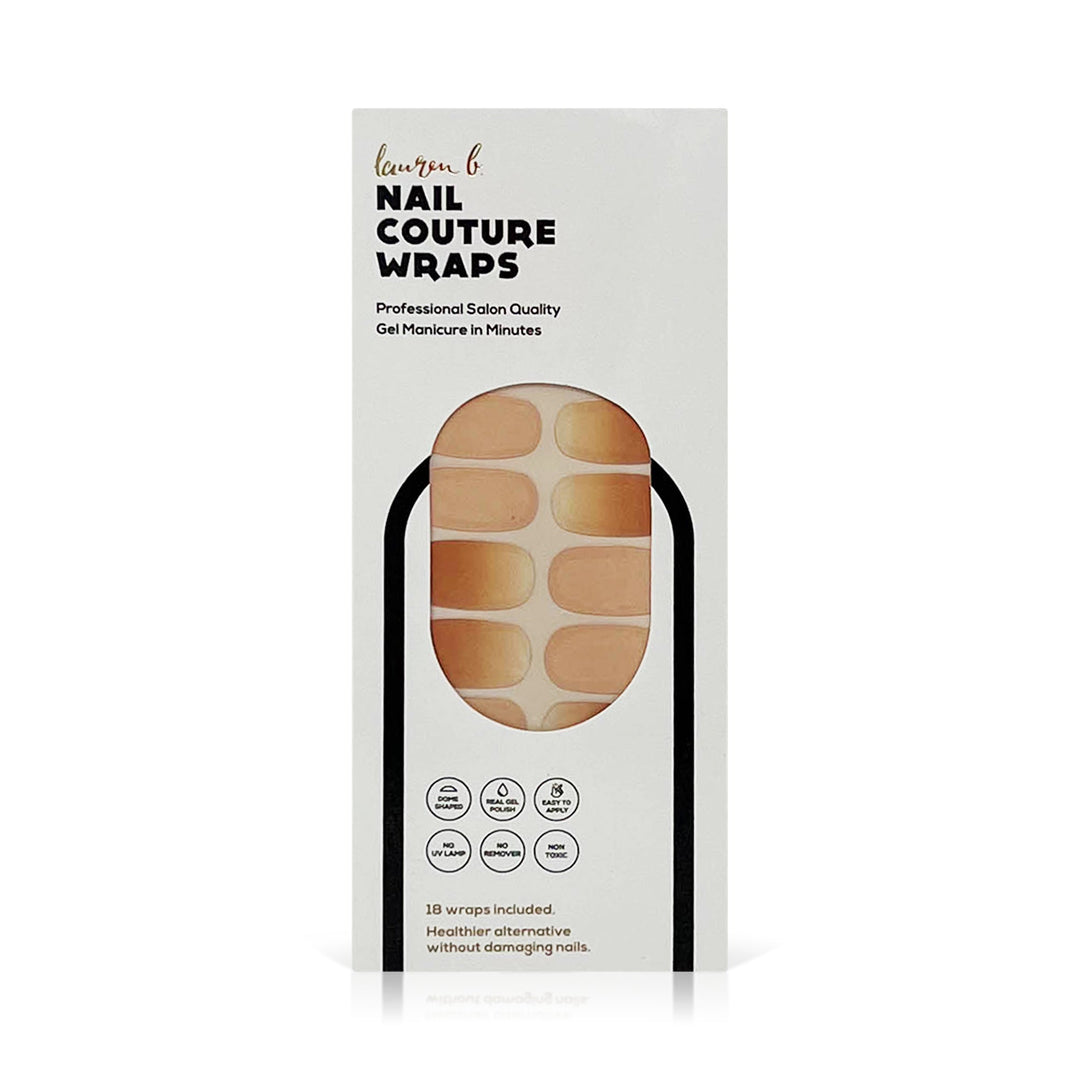 Nude Gradient Gel Nail Wrap