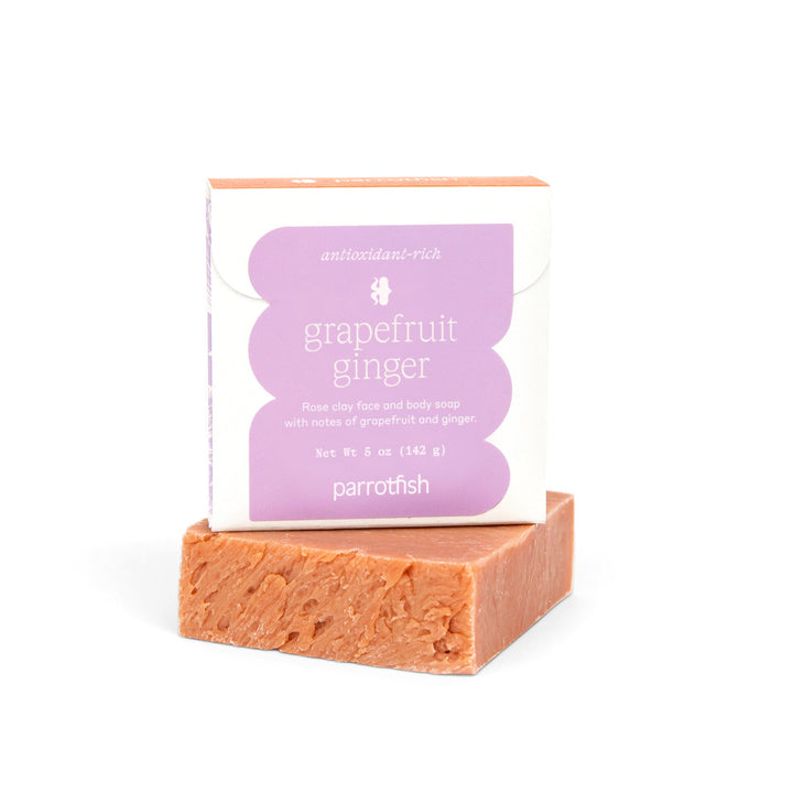 grapefruit ginger soap bar