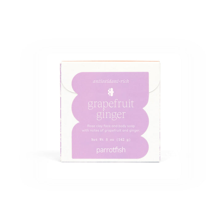 grapefruit ginger soap bar
