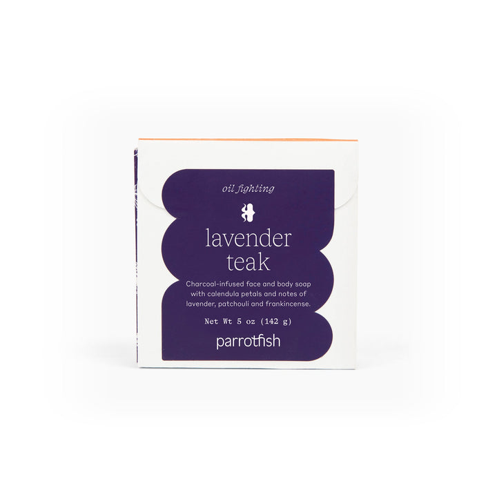 lavender teak soap bar