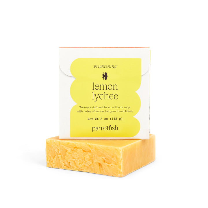 lemon lychee soap bar