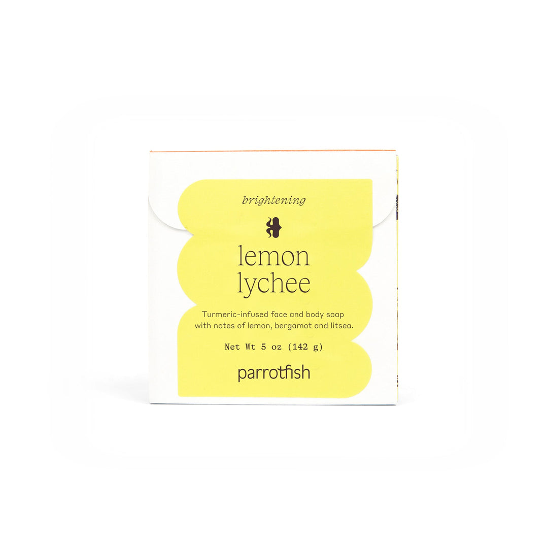 lemon lychee soap bar