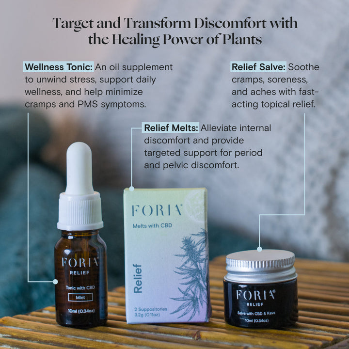 Relief Melts with CBD