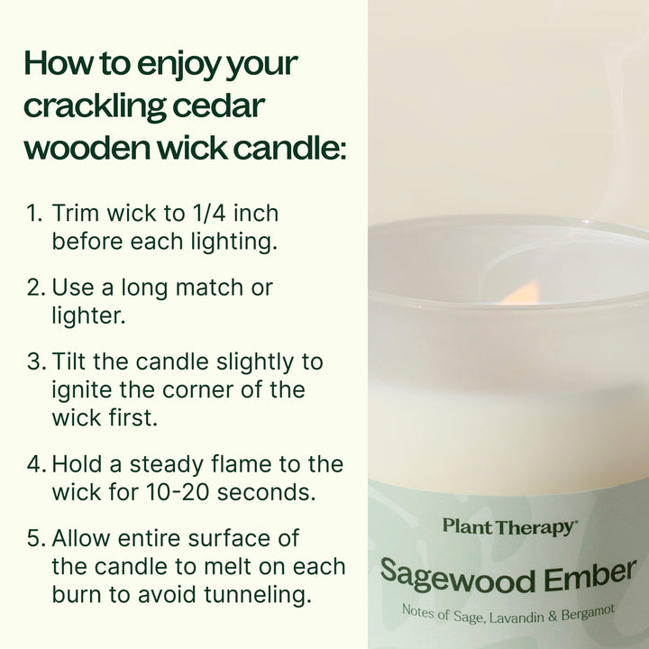 Sagewood Ember Naturally Scented Candle