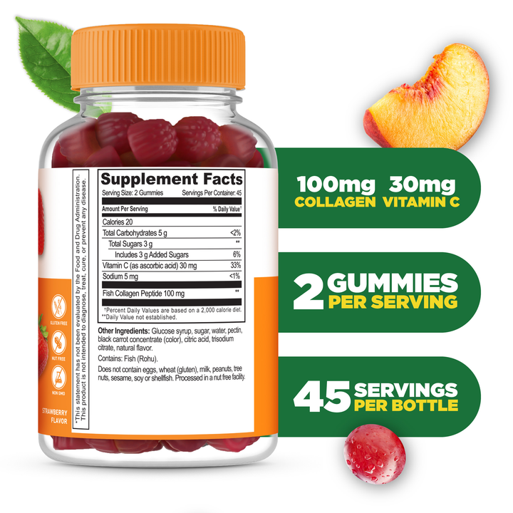 Collagen with Vitamin C Gummies