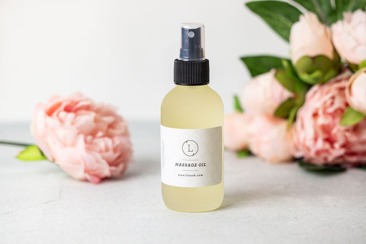 CBD - Aromatherapy Eucalyptus Massage Oil with CBD, Natural Relaxing Body Massage Oil (THC free)