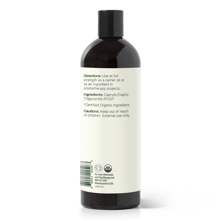 Organic Fractionated Coconut Carrier Oil