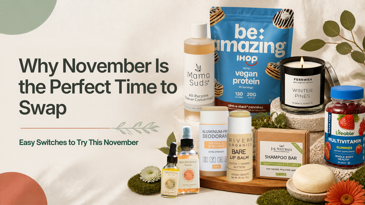 Vegan Swaps for World Vegan Month: Easy Switches to Try This November