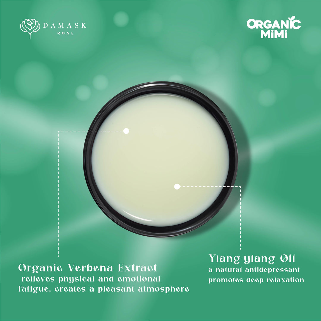 Organic Mimi, Jelly Bathfoam Stress Off Verbena & Ylang Ylang, 200 ml