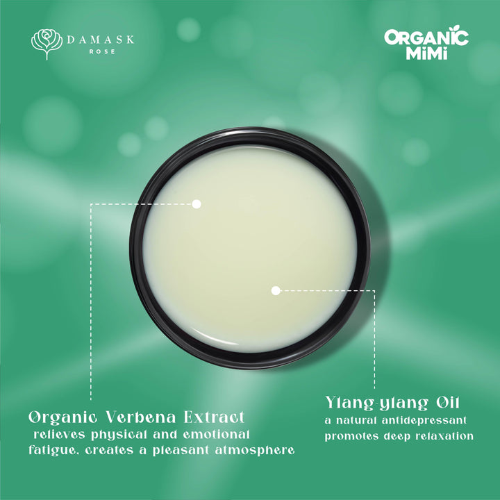Organic Mimi, Jelly Bathfoam Stress Off Verbena & Ylang Ylang, 200 ml