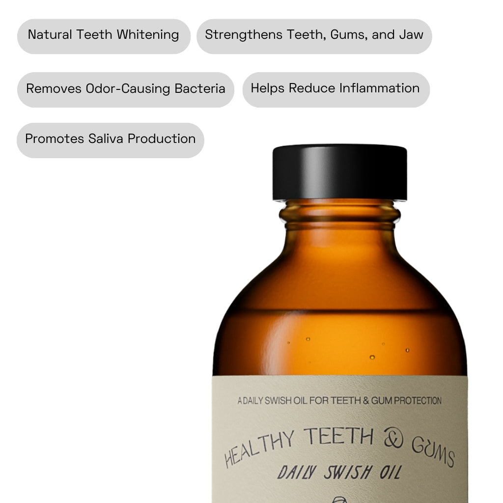 Daily Oil Mouthwash | Healthy Teeth & Gums