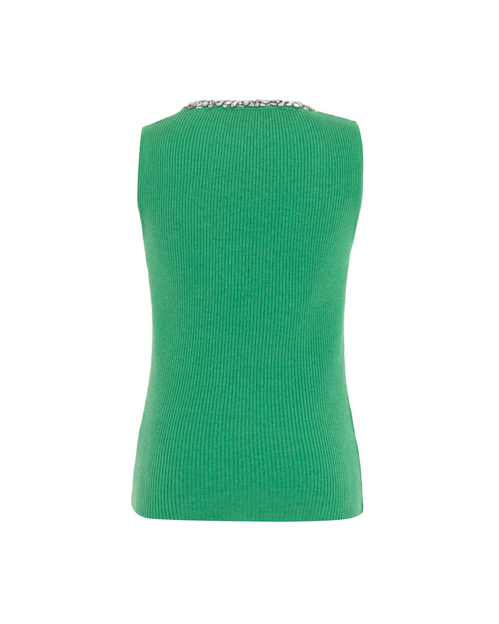Nomia Embelished Rib Tank