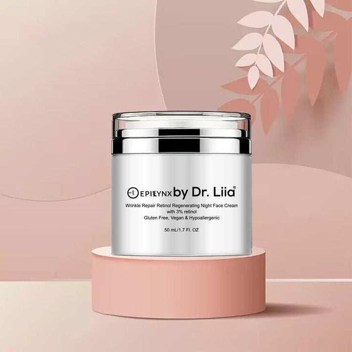 Wrinkle Repair Retinol Regenerating Night Face Cream with 3% Retinol