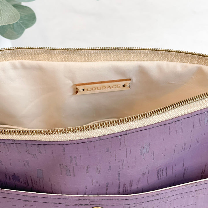 VISIONARY cross body bag | AMETHYST