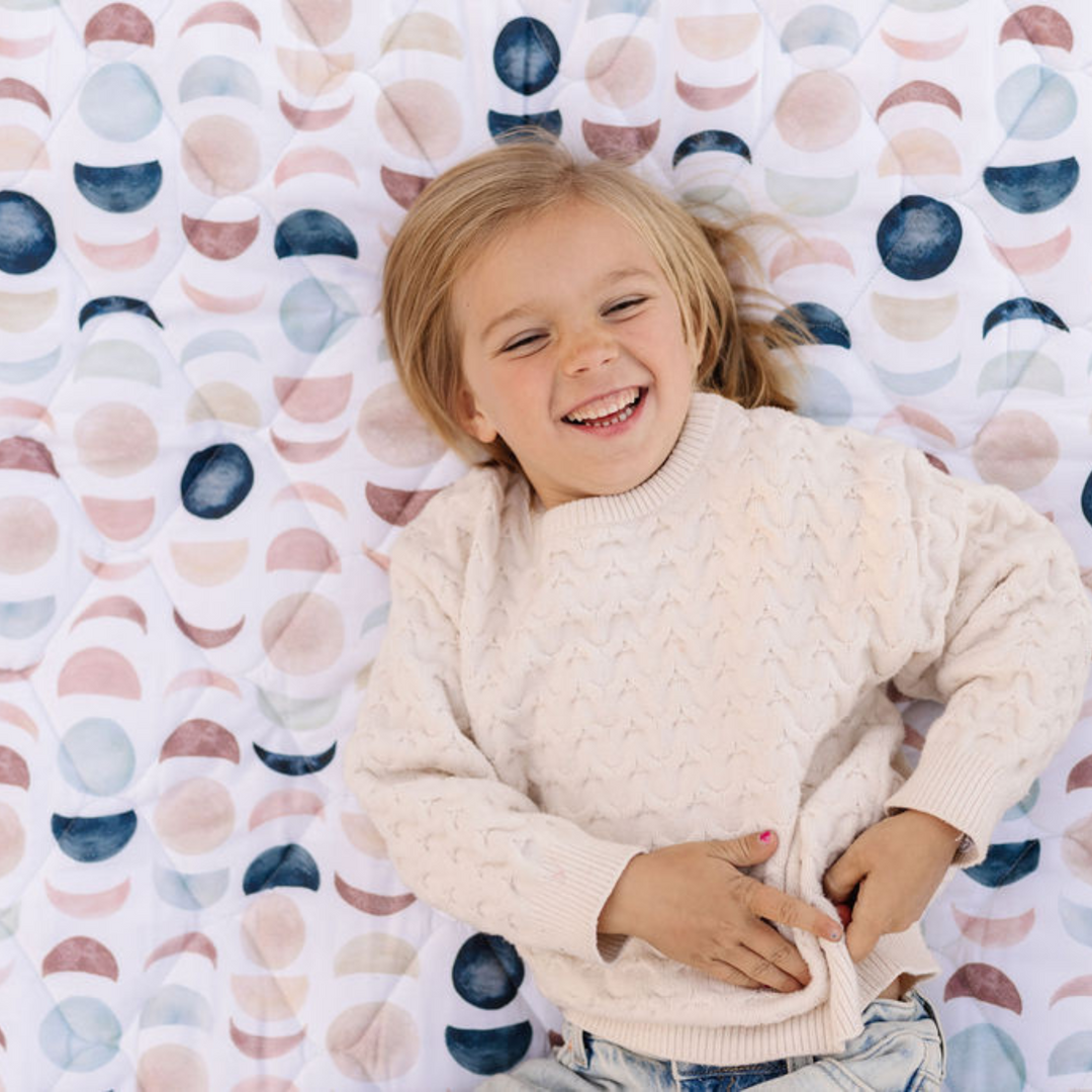 Lunar Phases Picnic Blanket