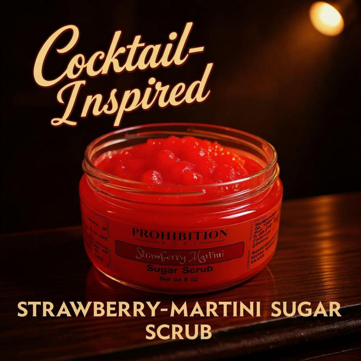 Strawberry Martini Sugar Scrub