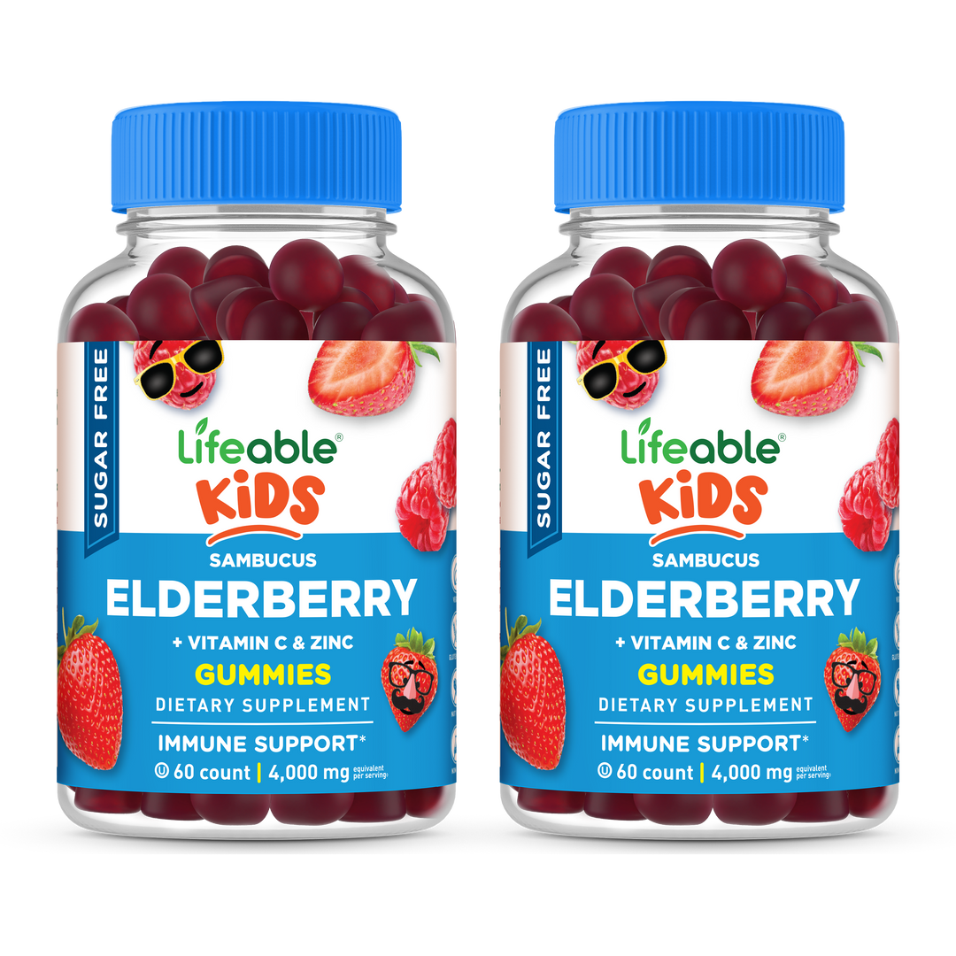 Sugar Free Elderberry Gummies for Kids