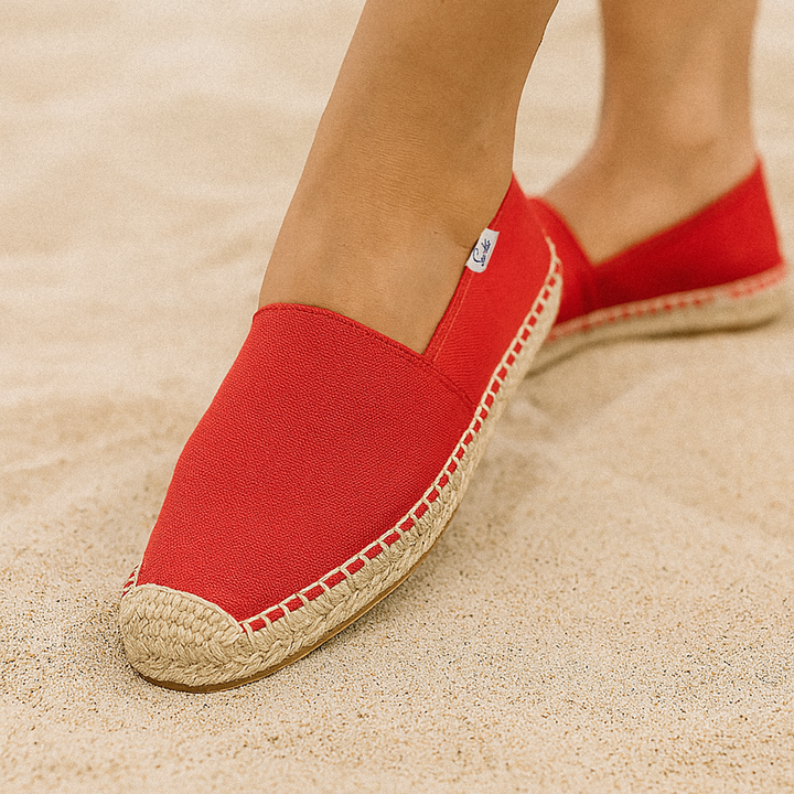 Bayside Classic Espadrille Red