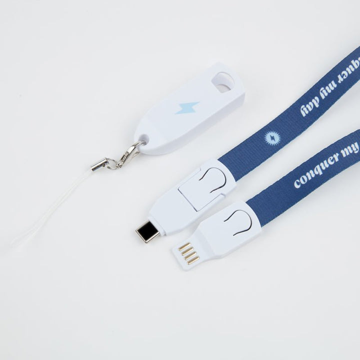 3-in-1 Charging Cord Phone Lanyard / Measuring Tape