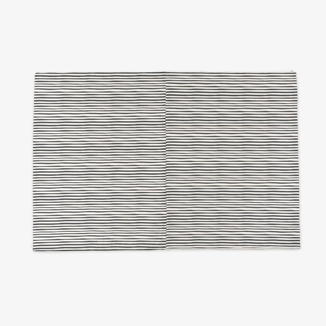 Bold Stripe Vegan Leather Mat