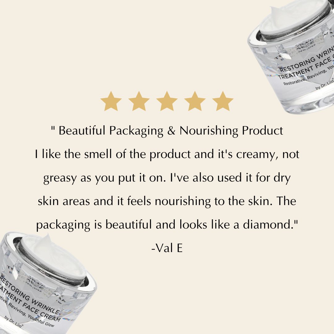 Restoring Wrinkle Treatment Cream – Firming, Lifting & Hydrating Moisturizer for Mature Skin