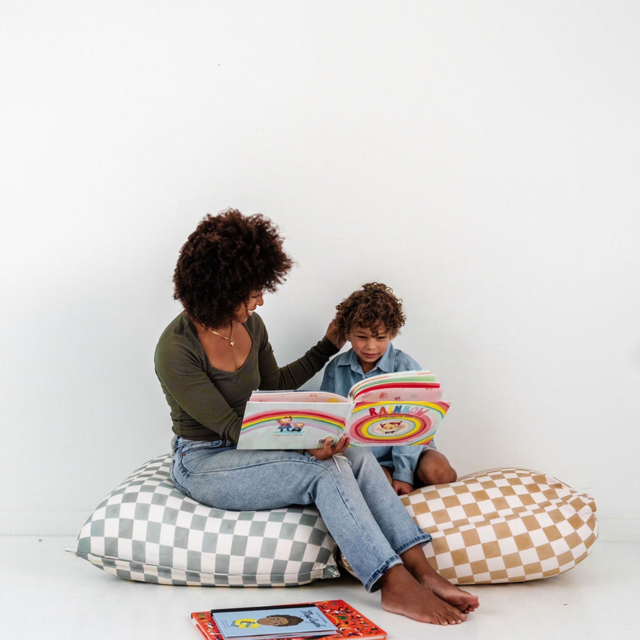 Toki Mats Checker Pepper Bean Bag - Thumbnail 2