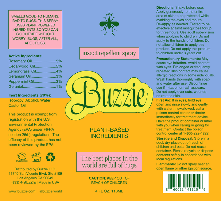 Insect Repellent Spray