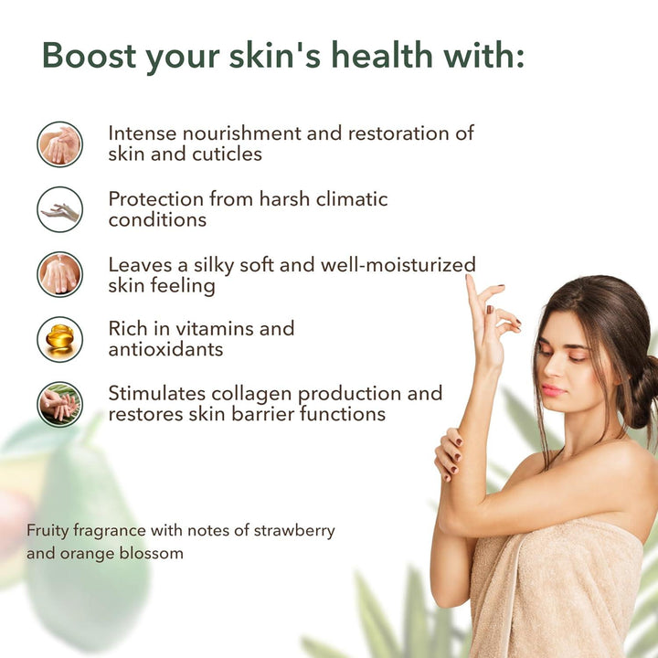 x-Hand Cream Deep Nutrition Organic Avocado