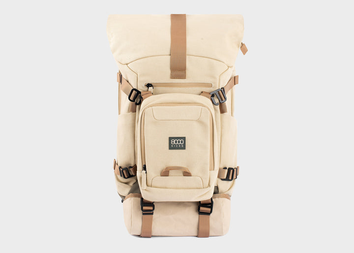 Nomad Backpack - The 3-in-1 expandable hemp backpack for nomads