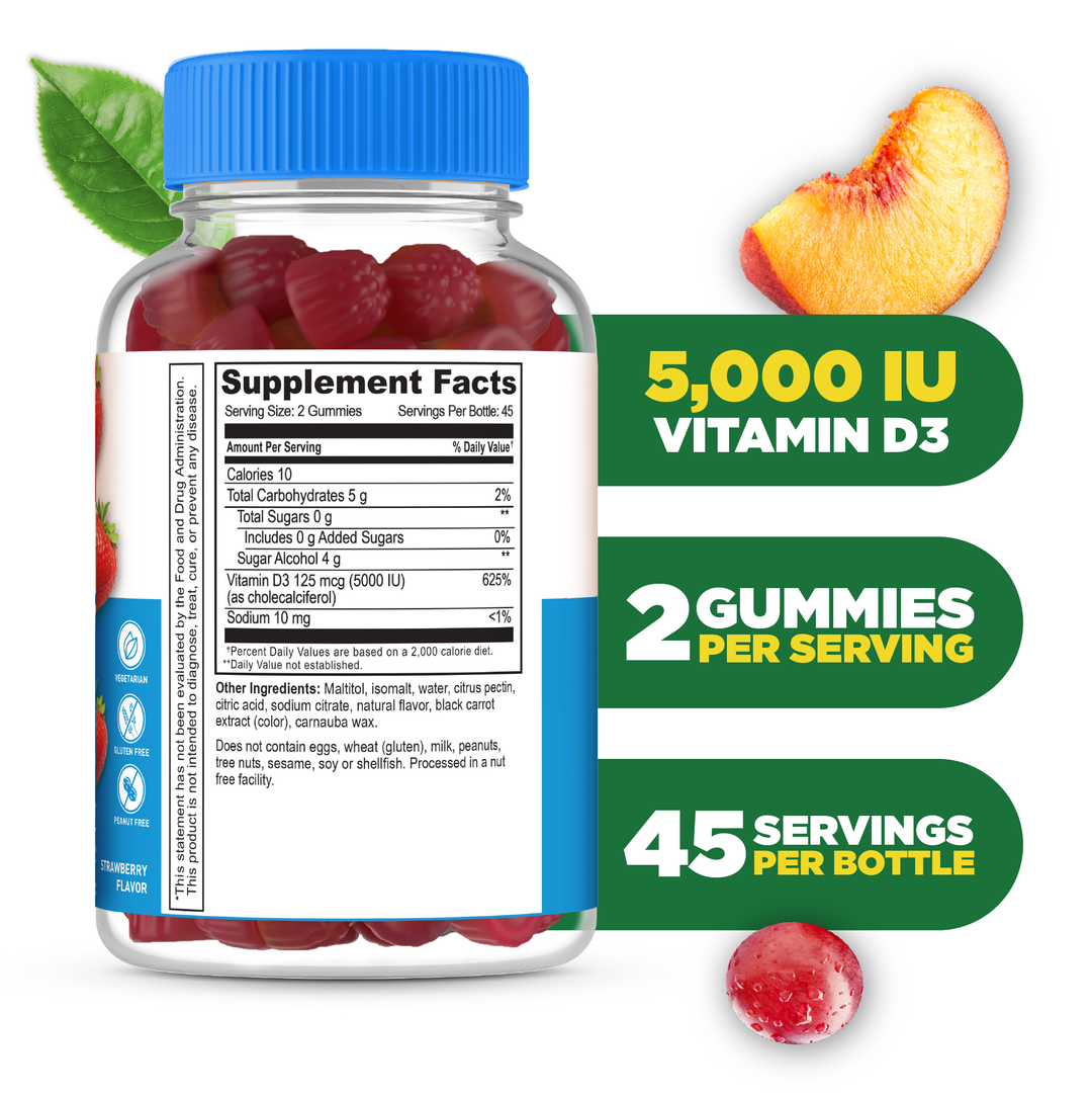 Sugar Free Vitamin D Gummies