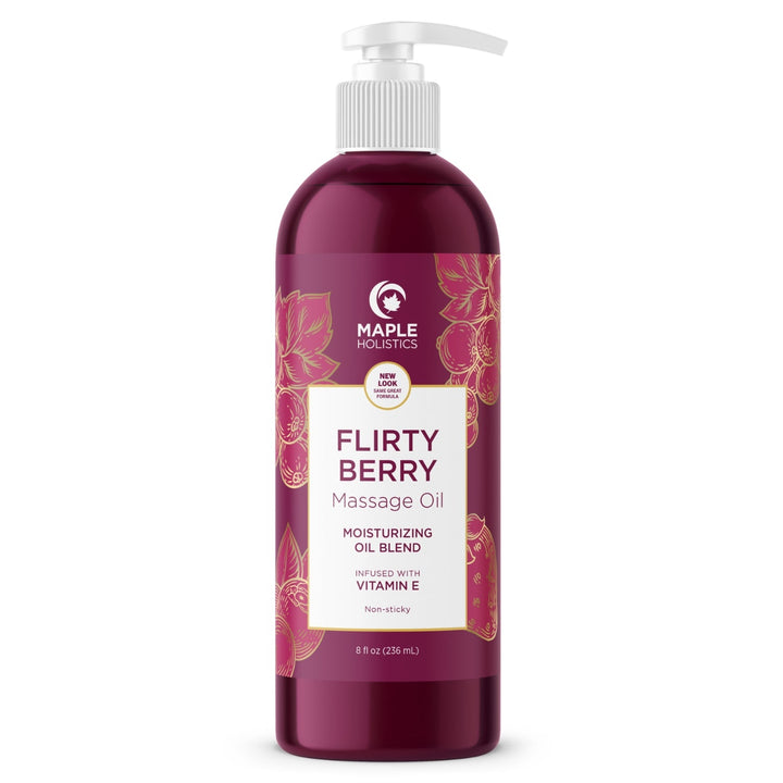 Flirty Berry Moisturizing Massage Oil