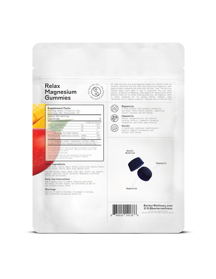 Relax Magnesium Gummies