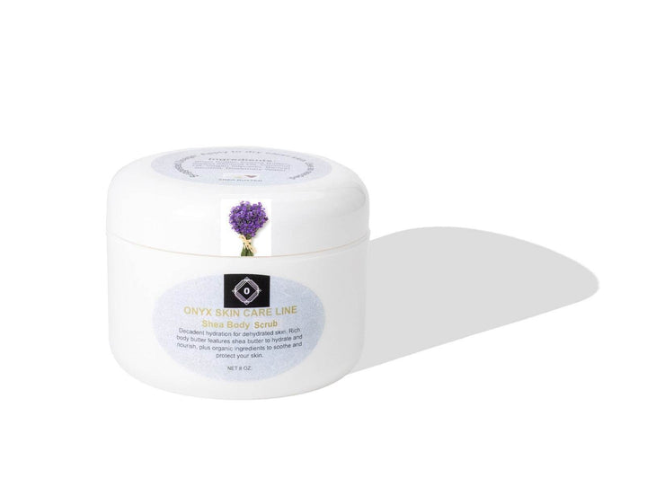 Exfoliating Organic Anti-Acne Body Scrub - Natural Lavender Fragrance
