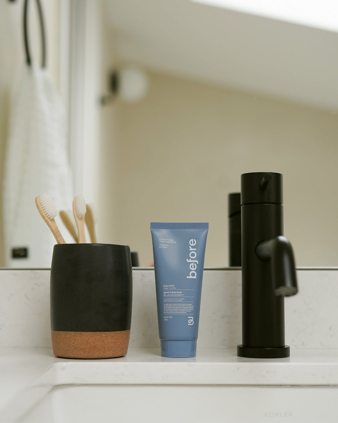 Bathroom Cup Black