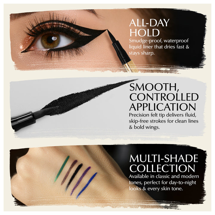 Liquid Eyeliner Pens - Non-Smudge, Waterproof