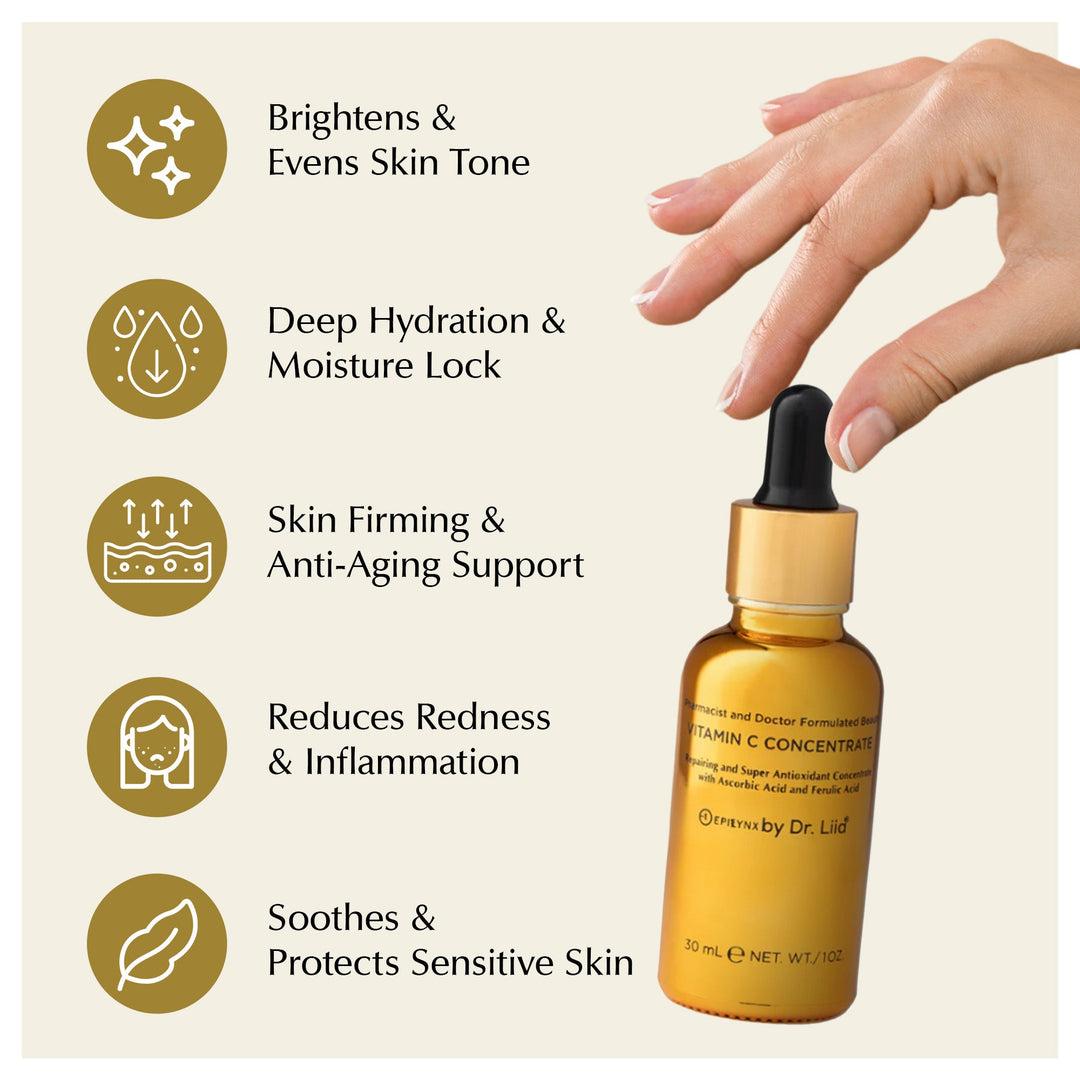 Brightening Vitamin C Serum for Sensitive Skin — Fragrance-Free, Gluten-Free