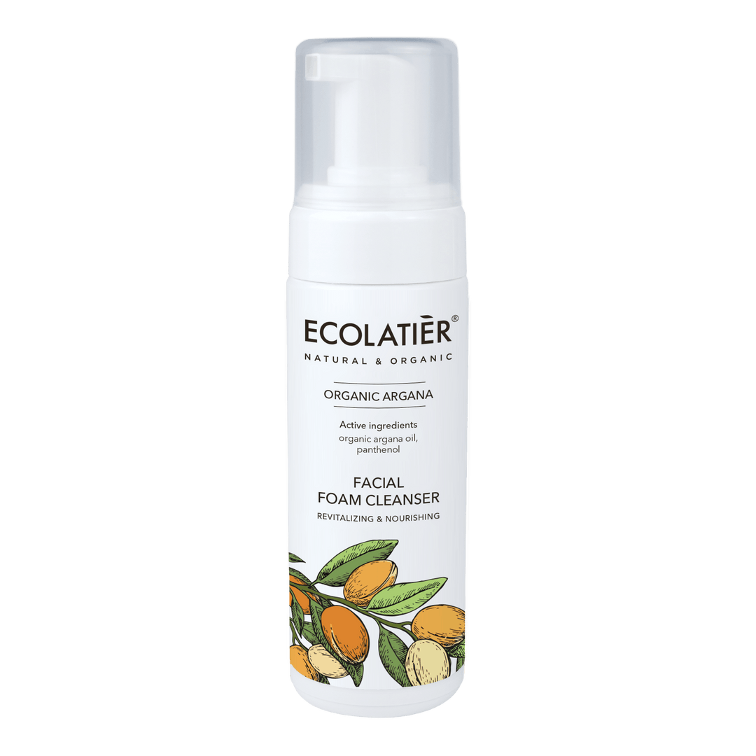 x-Facial Foam Cleanser Revitalizing & Nourishing  Organic Argana