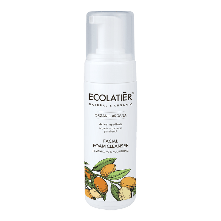 x-Facial Foam Cleanser Revitalizing & Nourishing  Organic Argana
