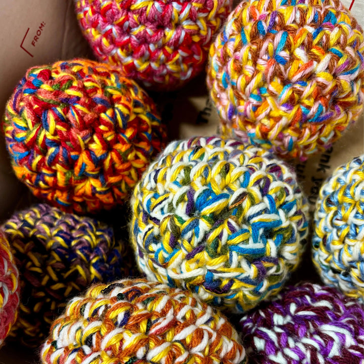 Upcycled Dryer Ball
