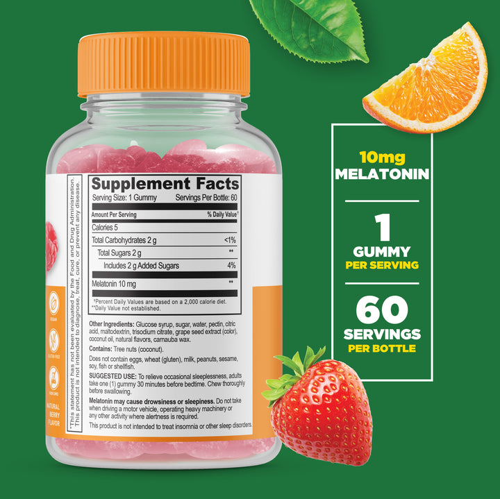 Melatonin 10 mg Gummies