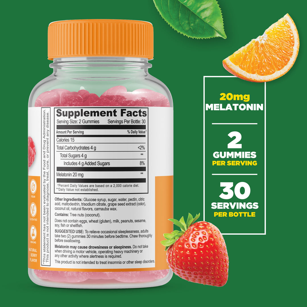 Melatonin 20 mg Gummies