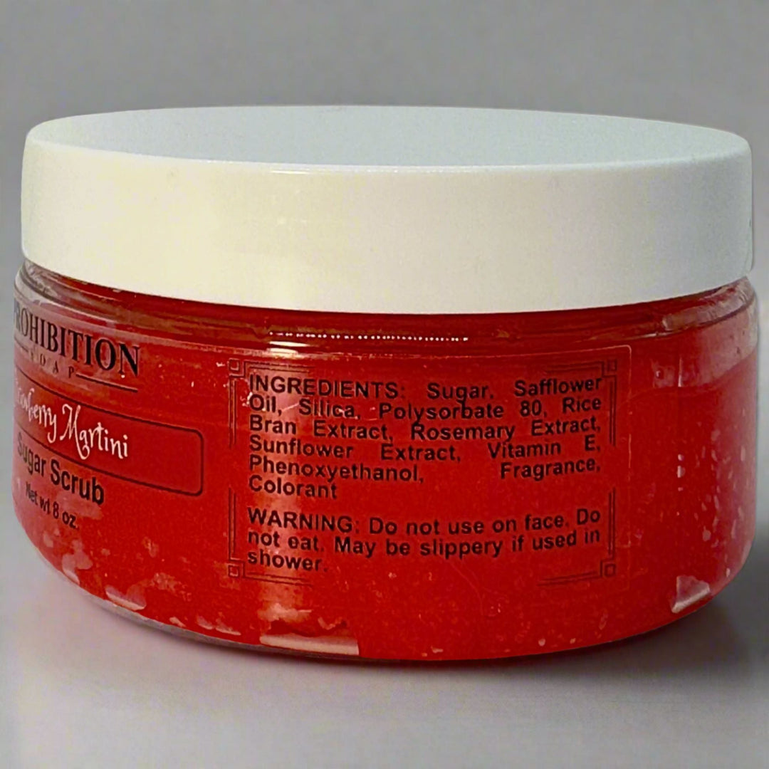 Strawberry Martini Sugar Scrub