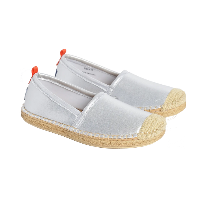Kids Beachcomber Espadrille Platinum