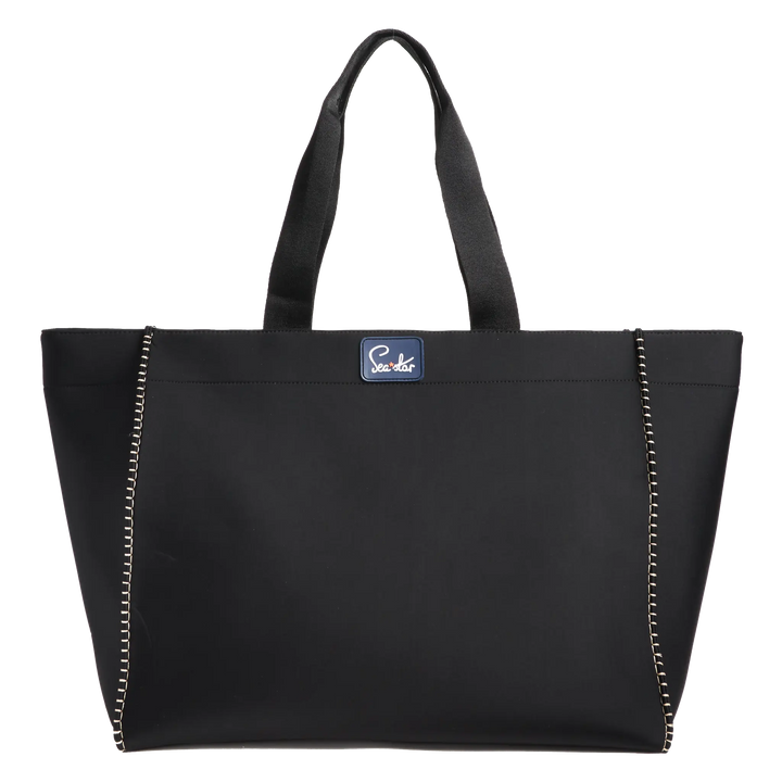 BLACK - LARGE VOYAGER TOTE