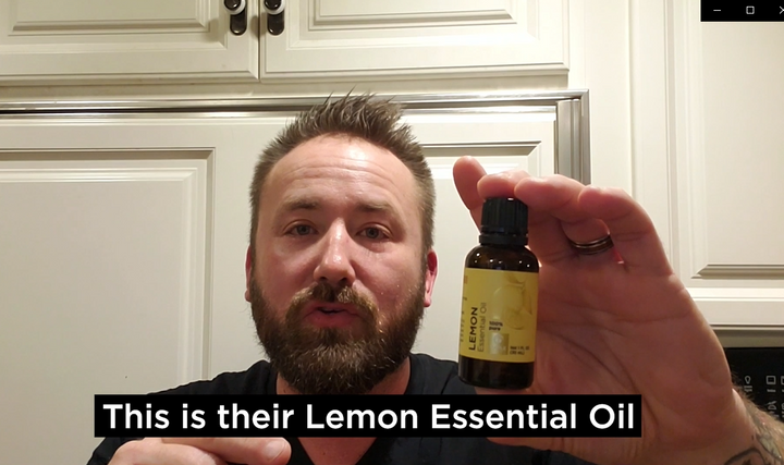 Lemon Essential Oil.