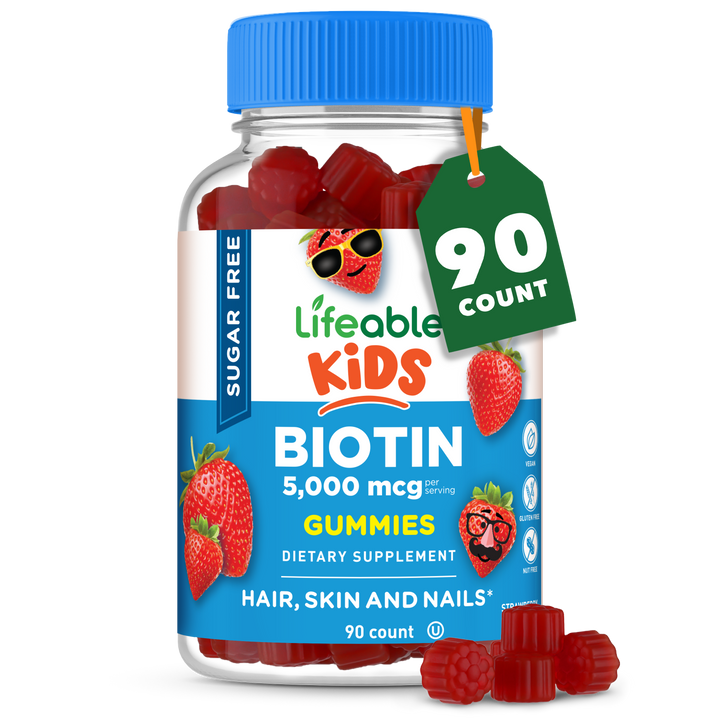 Sugar Free Biotin Gummies for Kids