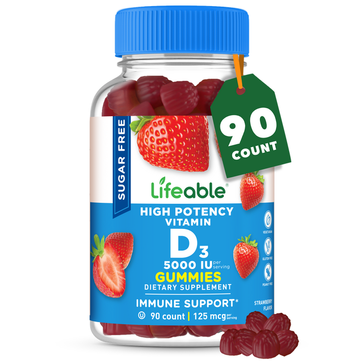 Sugar Free Vitamin D Gummies