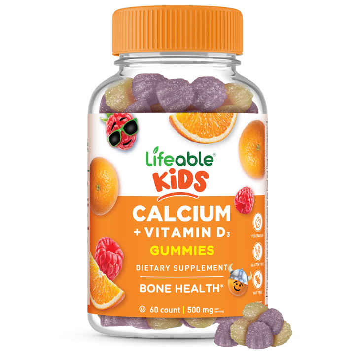 Calcium with Vitamin D Gummies for Kids